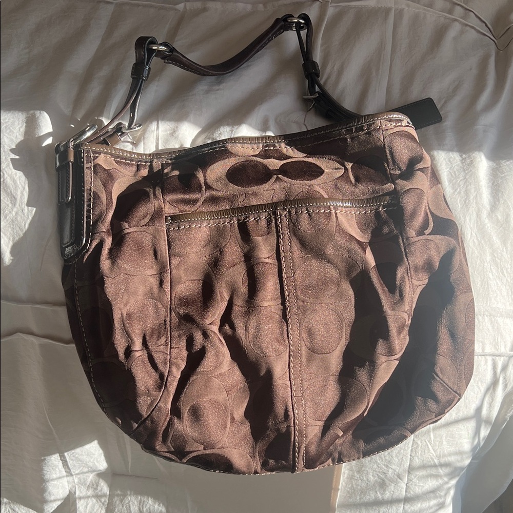 Coach Chocolate Brown Shoulder Bag